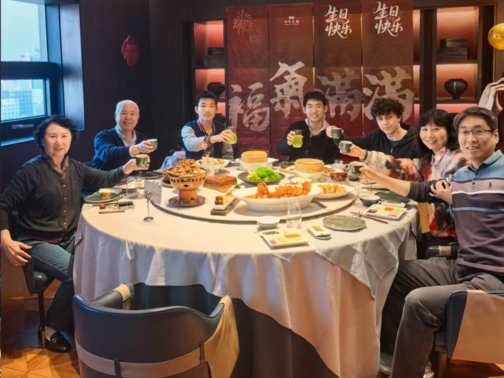 Abendessen mit der Gastfamilie